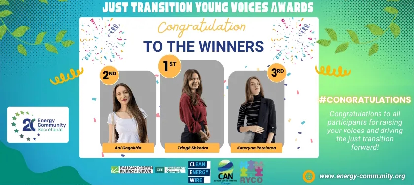 Tringe Shkodra Just Transition Young Voices Awards